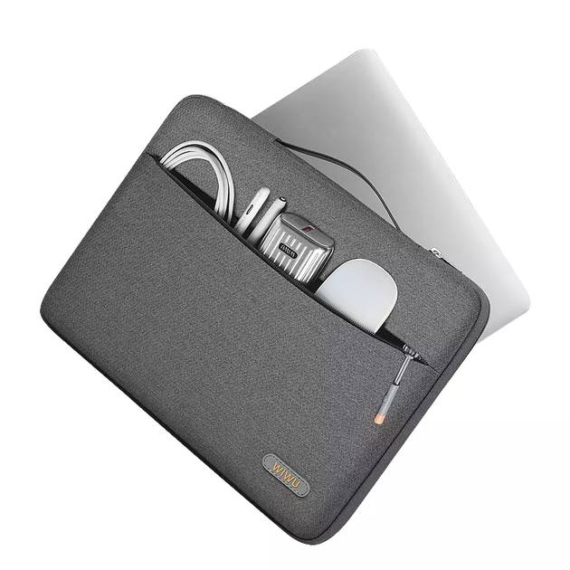 Сумка для MacBook 13'' WIWU Pilot Sleeve Grey - Фото 3 Сумка для MacBook 13'' WIWU Pilot Sleeve Grey - изображение 3