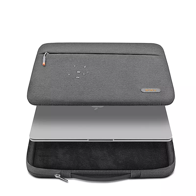 Сумка для MacBook 13'' WIWU Pilot Sleeve Grey - Фото 4 Сумка для MacBook 13'' WIWU Pilot Sleeve Grey - изображение 4