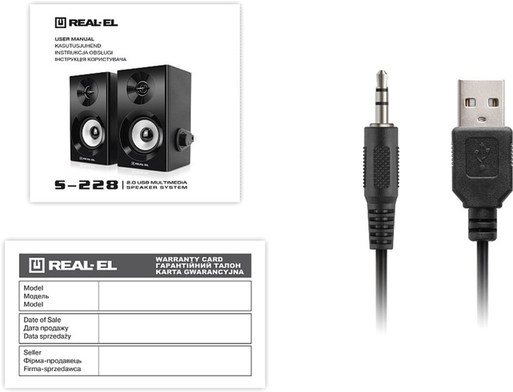 Акустична система Real-El S-228 - зображення 9