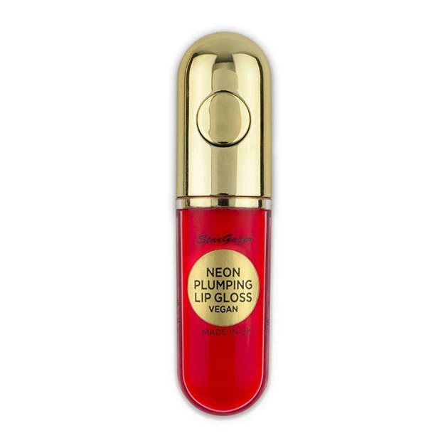 Неоновый блеск для губ Красный NEON PLUMPING LIP GLOSS Red Stargazer - Фото 1 Неоновый блеск для губ Красный NEON PLUMPING LIP GLOSS Red Stargazer - изображение 1