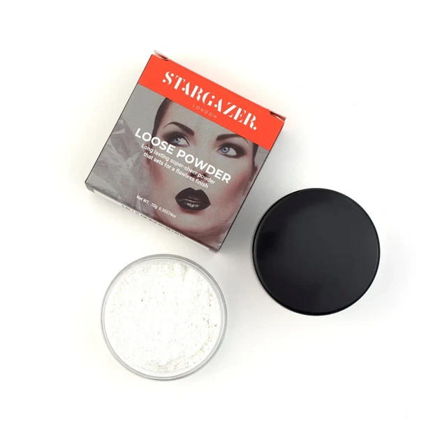 Рассыпчатая пудра-корректор Белая Stargazer Loose Powder White - Фото 1 Рассыпчатая пудра-корректор Белая Stargazer Loose Powder White - изображение 1
