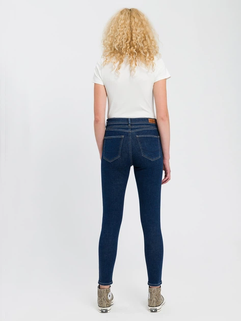 Джинси Skinny жіночі Cross Jeans P 429-122 33/30 Темно-сині (8697319356175) - зображення 4