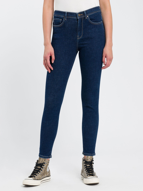 Джинси Skinny жіночі Cross Jeans P 429-122 24/32 Темно-сині (8697319413014) - зображення 1