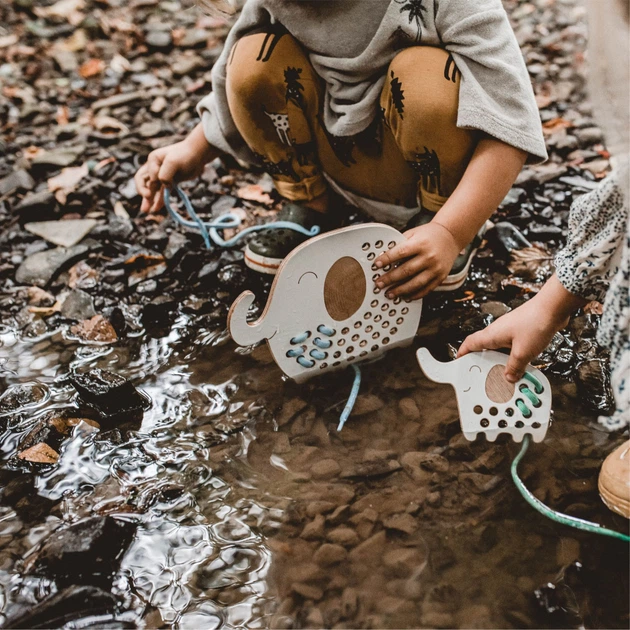 Zabawka edukacyjna Milin Montessori Słoń Alfred (5902490418202) - obraz 5
