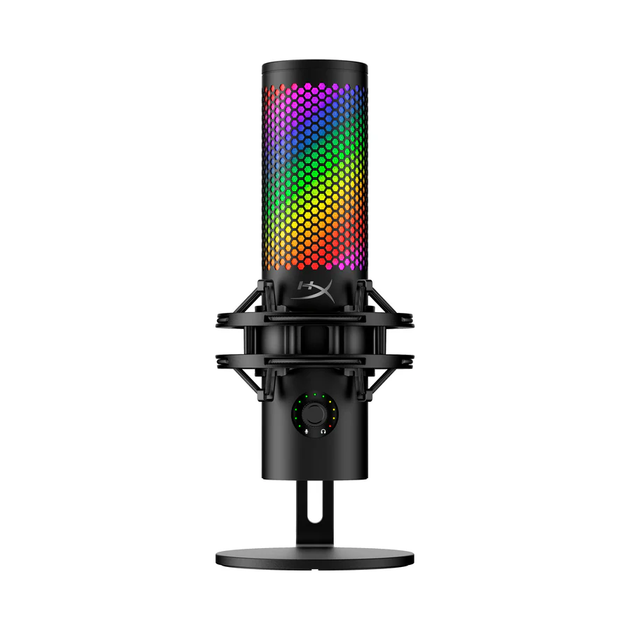 Микрофон геймерский HyperX 9A273AA QuadCast 2 S, Omni/Uni/Bi, USB-A, 3м, NGenuity, RGB, чорний - Фото 1 Микрофон геймерский HyperX 9A273AA QuadCast 2 S, Omni/Uni/Bi, USB-A, 3м, NGenuity, RGB, чорний - изображение 1