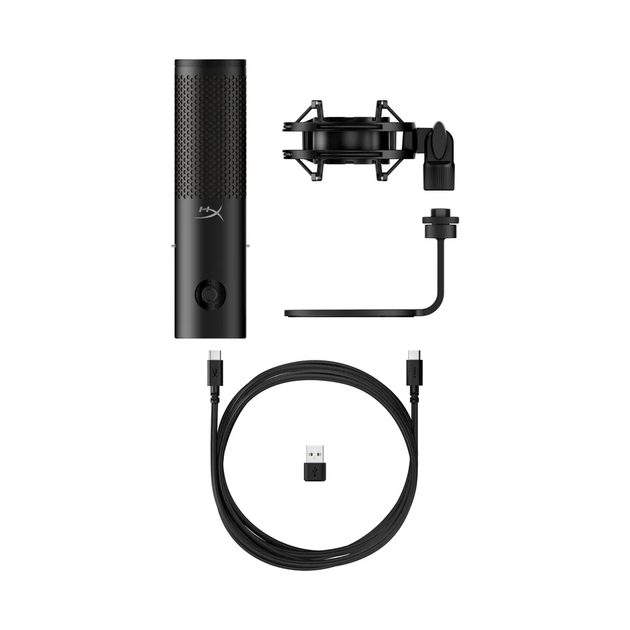 Микрофон геймерский HyperX 9A273AA QuadCast 2 S, Omni/Uni/Bi, USB-A, 3м, NGenuity, RGB, чорний - Фото 9 Микрофон геймерский HyperX 9A273AA QuadCast 2 S, Omni/Uni/Bi, USB-A, 3м, NGenuity, RGB, чорний - изображение 9