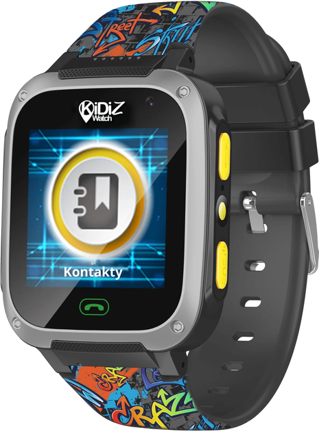 Smartwatch dla dzieci KiDiZ Watch Urban z funkcją SOS Wielokolorowy (6920220210017) - obraz 1