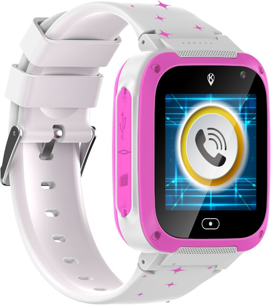 Smartwatch dla dzieci KiDiZ Watch Love z funkcją SOS Różowy (5906667575729) - obraz 4