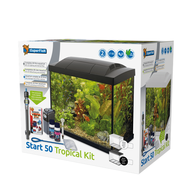 Акваріумний стартовий набір SuperFish Start 50 Aquarium Kit White (A4050279) - изображение 2
