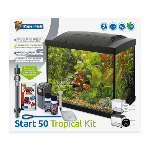 Акваріумний стартовий набір SuperFish Start 50 Aquarium Kit White (A4050279) - изображение 3