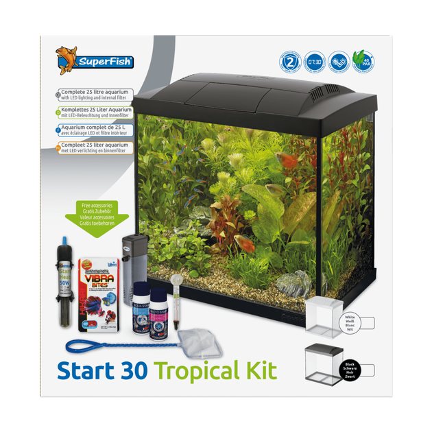 Акваріумний стартовий набір SuperFish Start 30 Aquarium Kit White (A4050277) - изображение 2