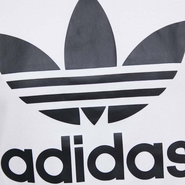 Футболка бавовняна жіноча Adidas Originals Trefoil Tee IR9534 M White (4066757403446) - зображення 11