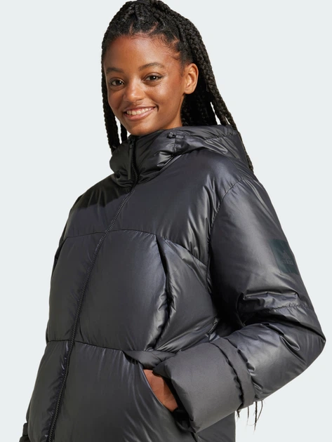 Пуховик зимний длинный женский Adidas W Big Baffle C IV9770 L