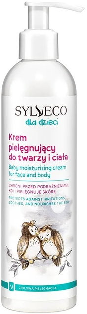 Krem pielęgnacyjny do twarzy i ciała Sylveco dla dzieci 300 ml (5907502687409) - obraz 1