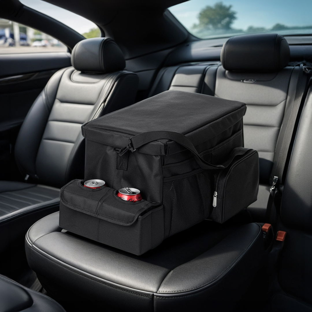 Torba termiczna Scandinavian Collection Large Cooler Bag with Rear Seat Storage (5740007815652) - obraz 3