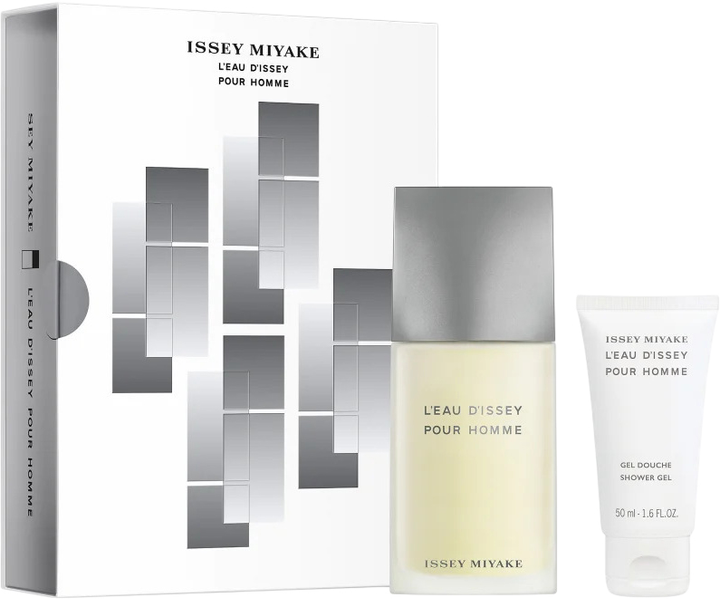 Zestaw męski Issey Miyake L'Eau D'Issey Pour Homme Woda toaletowa 75 ml + Żel pod prysznic 50 ml (3423222092917) - obraz 1