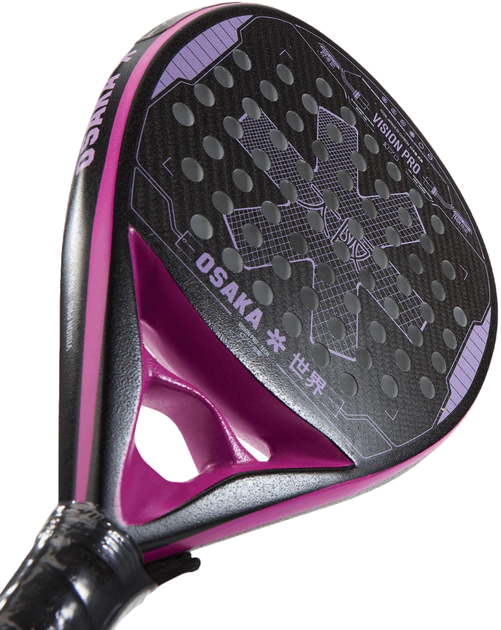 Ракетка для падел тенісу Osaka Vision Pro Padel Racket Tech Pink (5404024598331) - зображення 3