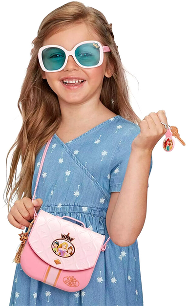 Сумочка Jakks Pacific Disney Princess World Traveler Purse Set з аксесуарами (192995208773) - зображення 4