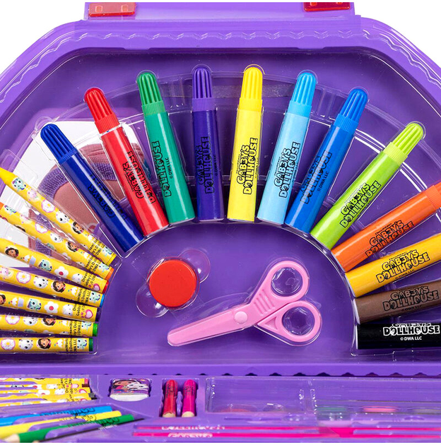 Zestaw kreatywny Cerda Gabbys Dollhouse Stationery Set 50 elementów (8445484303797) - obraz 3