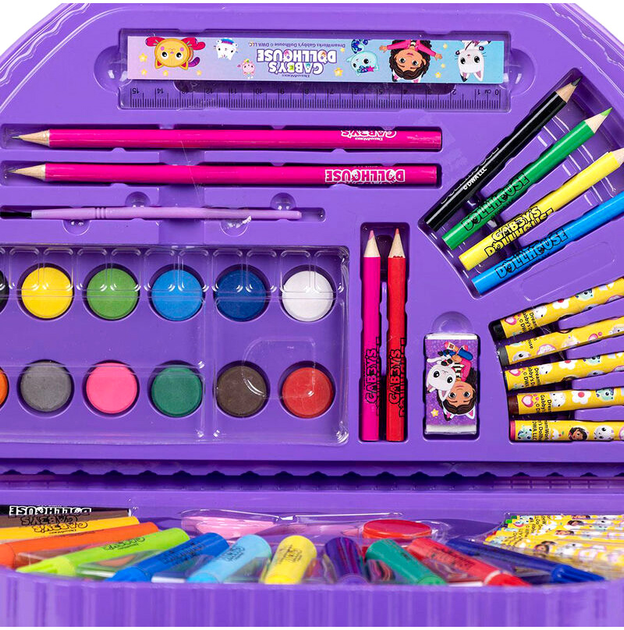Zestaw kreatywny Cerda Gabbys Dollhouse Stationery Set 50 elementów (8445484303797) - obraz 4