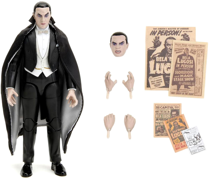 Фігурка Jada Toys Dracula Bela Lugosi 15 см (4006333084393) - зображення 3