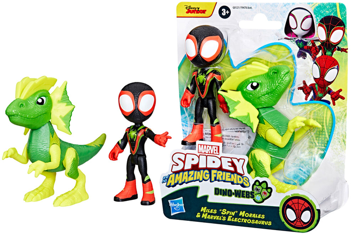 Набір фігурок Hasbro Marvel Hero Dino 2 шт (5010996221230) - зображення 3