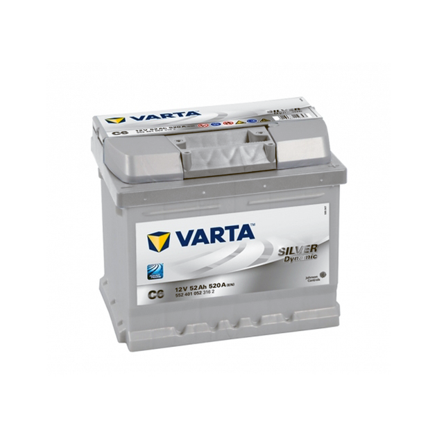 Автомобильный аккумулятор VARTA Silver Dynamic 52Ah 520А R+ 533072 - изображение 2