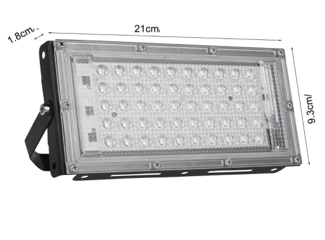 Ультрафиолетовая лампа 50 SMD LED без вилки водонепроницаемая 21 х 9,3 х 1,8 см - Фото 8 Ультрафиолетовая лампа 50 SMD LED без вилки водонепроницаемая 21 х 9,3 х 1,8 см - изображение 8