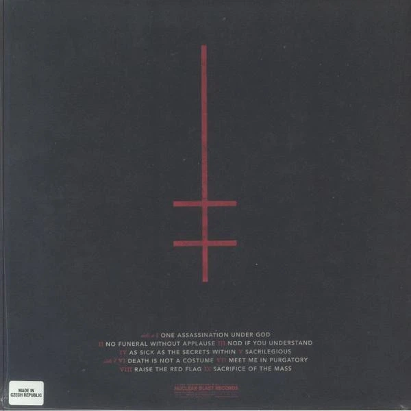 MARILYN MANSON – One Assassination Under God - Chapter 1 (LP, U.S.A.) - изображение 2