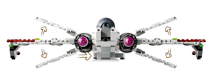 Конструктор LEGO Star Wars Зоряний винищувач ARC-170 497 елементів (75402) - зображення 5