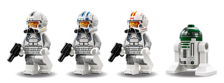 Конструктор LEGO Star Wars Зоряний винищувач ARC-170 497 елементів (75402) - зображення 8