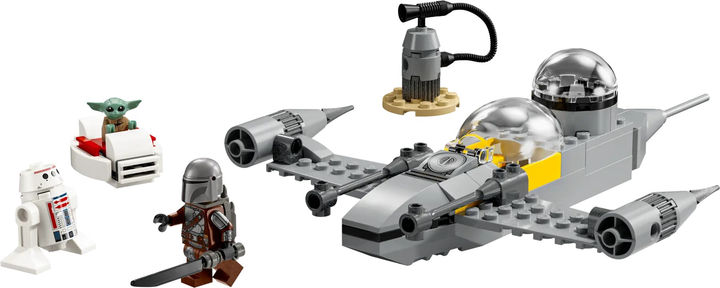 Zestaw klocków LEGO Star Wars Myśliwiec N-1 Mando i Grogu 92 elementy (75410) - obraz 2