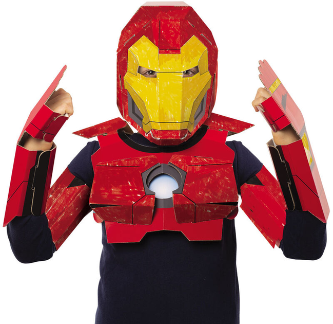 Набір для творчості Clementoni Marvel Avengers Iron Man Mask (8005125186099) - зображення 2