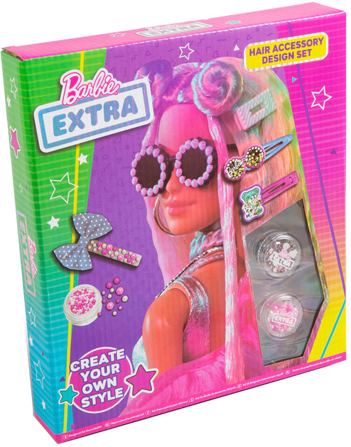 Набір для догляду за волоссям Mattel Barbie Hair Accessory desing (5015934752340) - зображення 4
