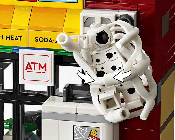 Конструктор LEGO Super Heroes Marvel Мультивсесвіт: Майлз Моралес проти Плями 375 елементів (76311) - зображення 8