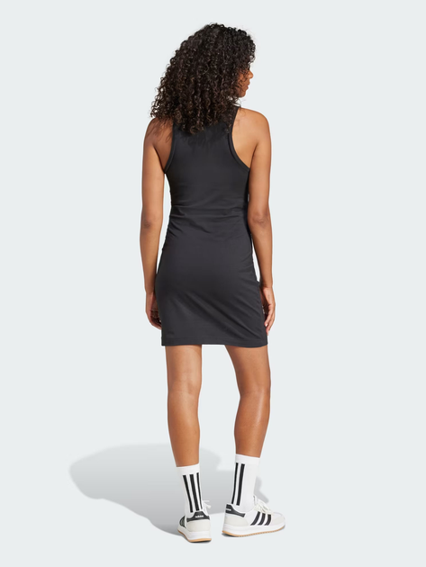 Платье летнее короткое женское Adidas W Fi Sl Dress JE0199 XL Black (4067906068738) - изображение 2