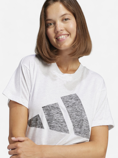 Футболка жіноча Adidas W Winners T JG8698 S White/Black (4067902881430) - зображення 4