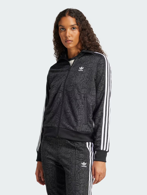Спортивная кофта женская Adidas Originals Snake Fb Tt JI8404 XXS Black/Multco (4067905581313) 