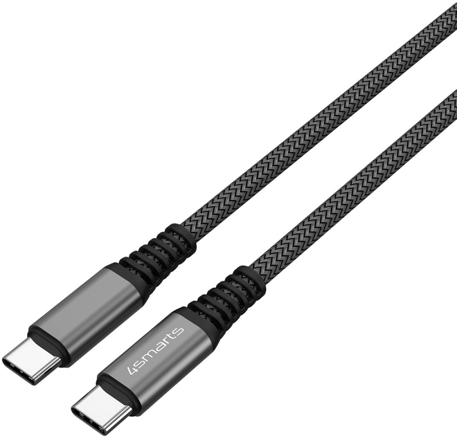 Kabel 4smarts PremiumCord USB-C - USB-C 100W 3M Black (4252011900138) - obraz 2