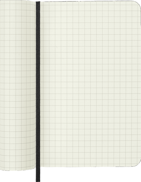 Notatnik Moleskine Classic 9 x 14 cm 192 strony w kratkę Czarny (9788883707124) - obraz 3
