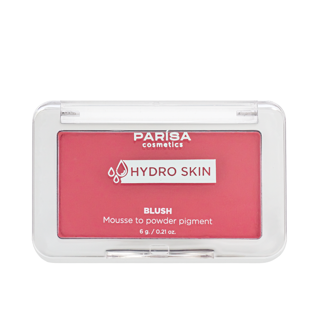 Рум'яна-мус Parisa Cosmetics Hydro Skin Blush Mousse to Powder Pigment компактні (PHB-04), 03 Bold rosewood Вишневий - Фото 1 Рум'яна-мус Parisa Cosmetics Hydro Skin Blush Mousse to Powder Pigment компактні (PHB-04), 03 Bold rosewood Вишневий - изображение 1