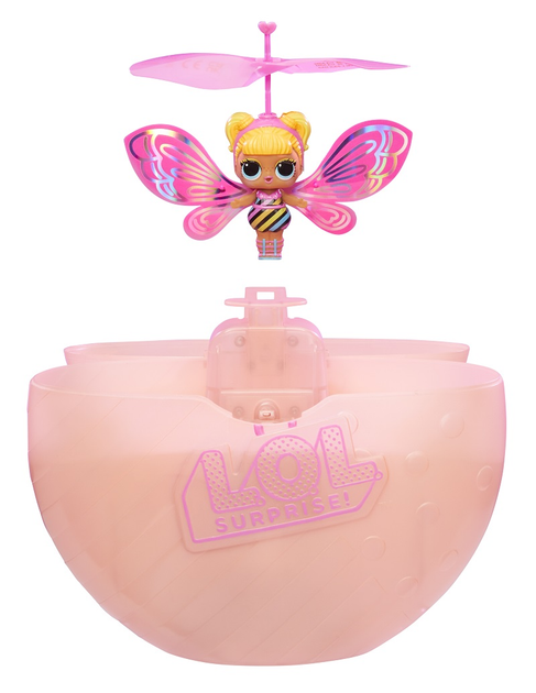 Lalka niespodzianka L.O.L. Magic Flyers Różowe skrzydła 8 cm (0035051593430) - obraz 3