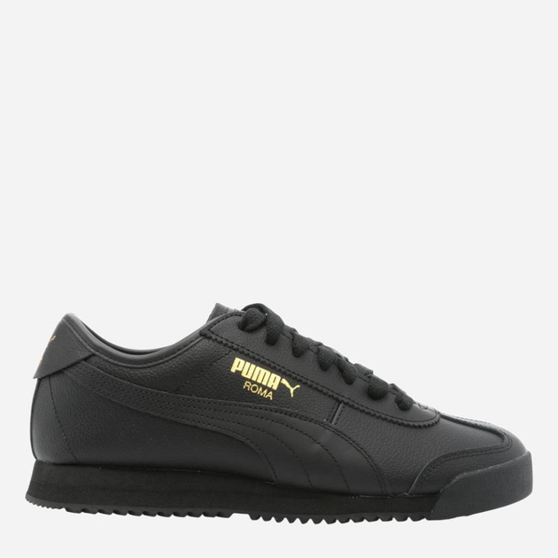 Sneakersy męskie skórzane Puma Roma 68 Revival 39863402 43 (9UK) Czarne (4067979721615) - obraz 1