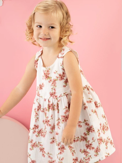 Sukienka dziecięca dla dziewczynki Pinokio Summer Mood Dress 86 cm Ecru (5901033284366) - obraz 2