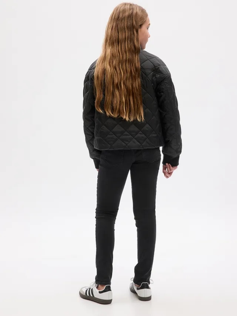 Jeansy skinny młodzieżowe dziewczęce GAP 725705-00 145-152 cm Czarne (1200056770554) - obraz 4