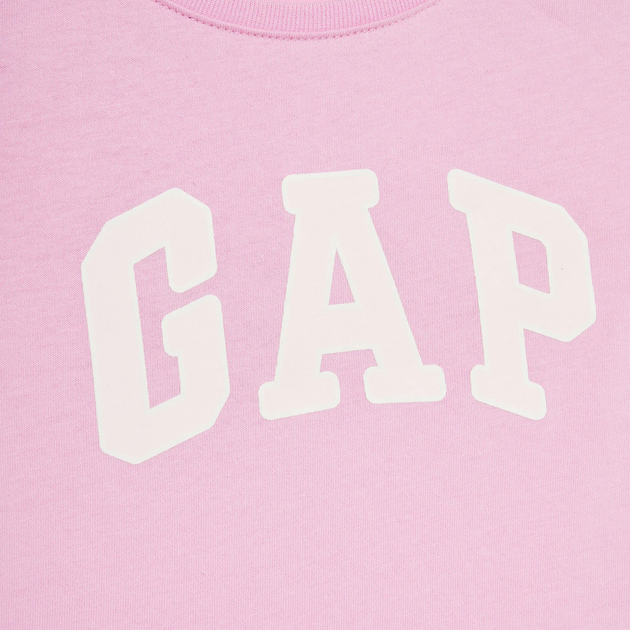Дитяча футболка для дівчинки GAP 862123-00 111-116 см Рожева (1200133207287) - зображення 3