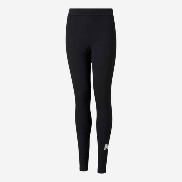 Młodzieżowe legginsy sportowe dla dziewczynki Puma Ess Logo Leggings G 58703501 158-164 cm Czarne (4063697162327) - obraz 6