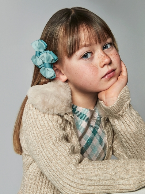 Sweter rozpinany dziecięcy dla dziewczynki Mayoral 4.362-27 98 cm Beżowy (8445865458009) - obraz 3