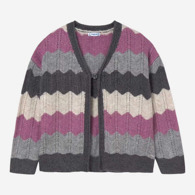 Sweter rozpinany młodzieżowy dziewczęcy Mayoral 7.314-40 170 cm Wielokolorowy (8445865505581) - obraz 3