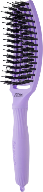 Щітка для волосся Olivia Garden Finger Brush Combo Medium Лавандовий (5414343014078) - зображення 2